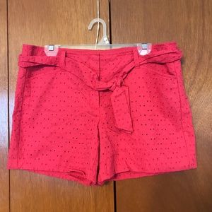 WHBM Pink Shorts Size 10
